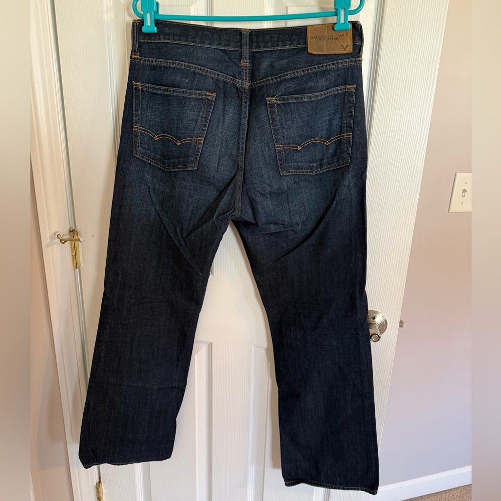 American Eagle Outfitters Men's Indigo Bootcut Jeans